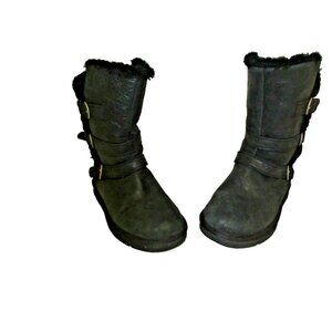Ugg Women's  1005380 Australia Becket Black Size 6 USED!!!!
